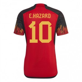 Belgien Eden Hazard 10 2023/2024 Hemma Fotbollströjor Kortärmad
